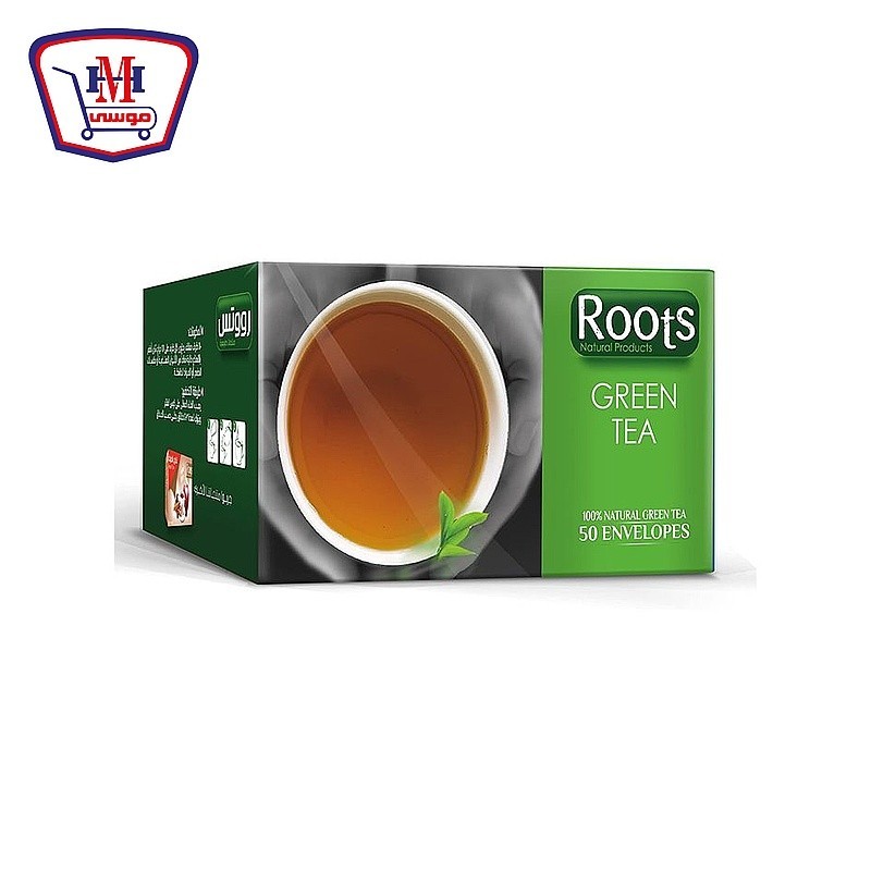 رووتس شاى اخضر 50 فلتر