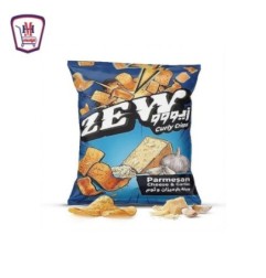 زيوو كيرلى شيبس جبنه بارميزان وثوم 58-68 جرام
