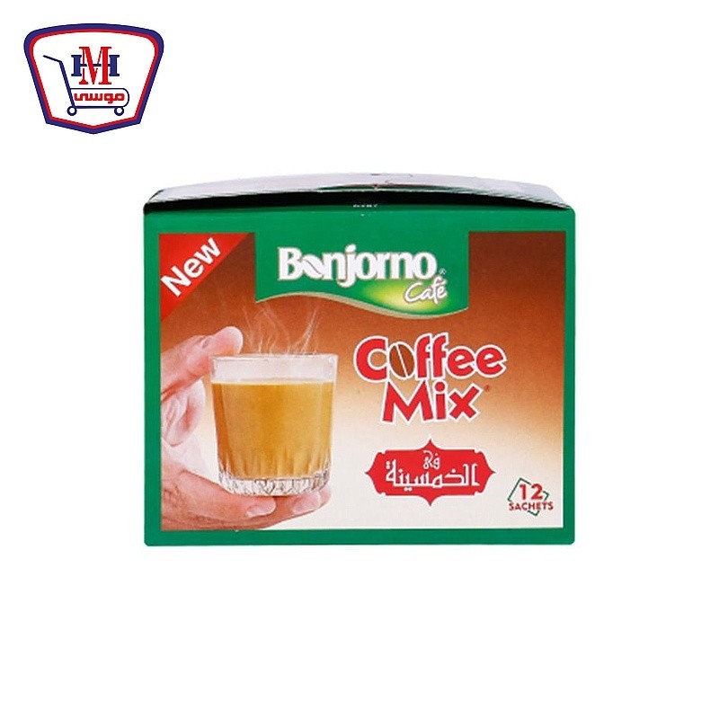 كوفى ميكس خمسينه ظرف 6 جرام علبه × 12 ظرف