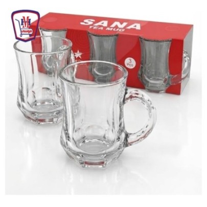 ستار جلاس طقم مج سنا 3 قطع sana