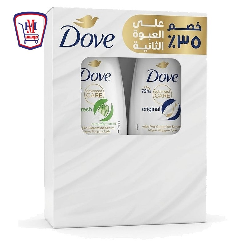 دوف رول اون خيار+اوريجينال 50 مللى 2 قطعه خصم 35%