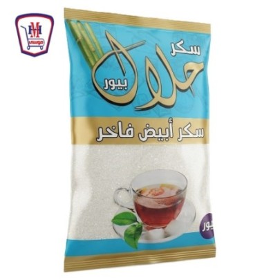 حلال سكر ابيض فاخر بيور  1 كيلوجرام