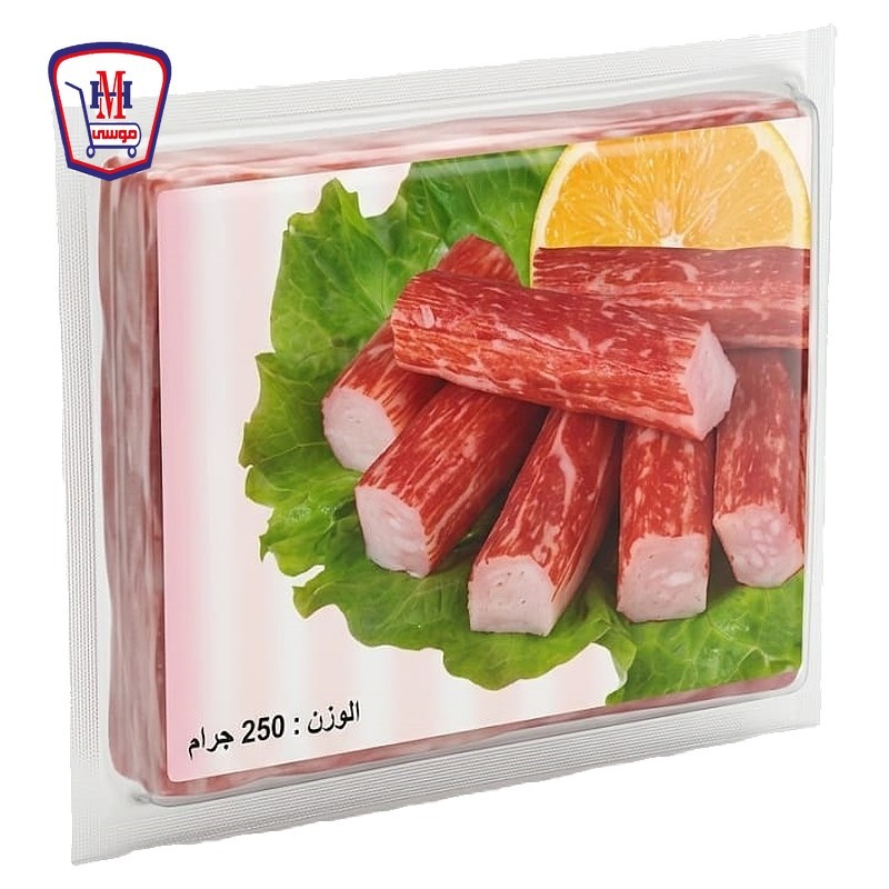 الاخوه اصابع سوريمى مجمده بطعم الكابوريا 250 جرام