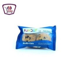 صورة فن داى مافن كيك بنكهه الفانيلا وقطع الشيكولاته 2 قطعه من فن داى - هايبر موسى