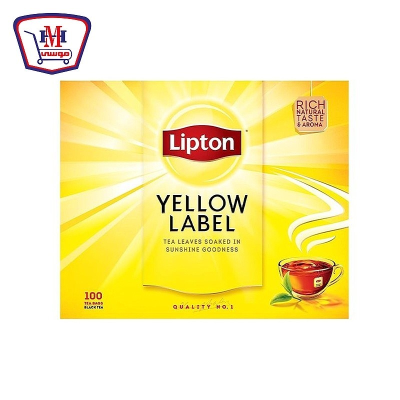 ليبتون شاى 100 فتله