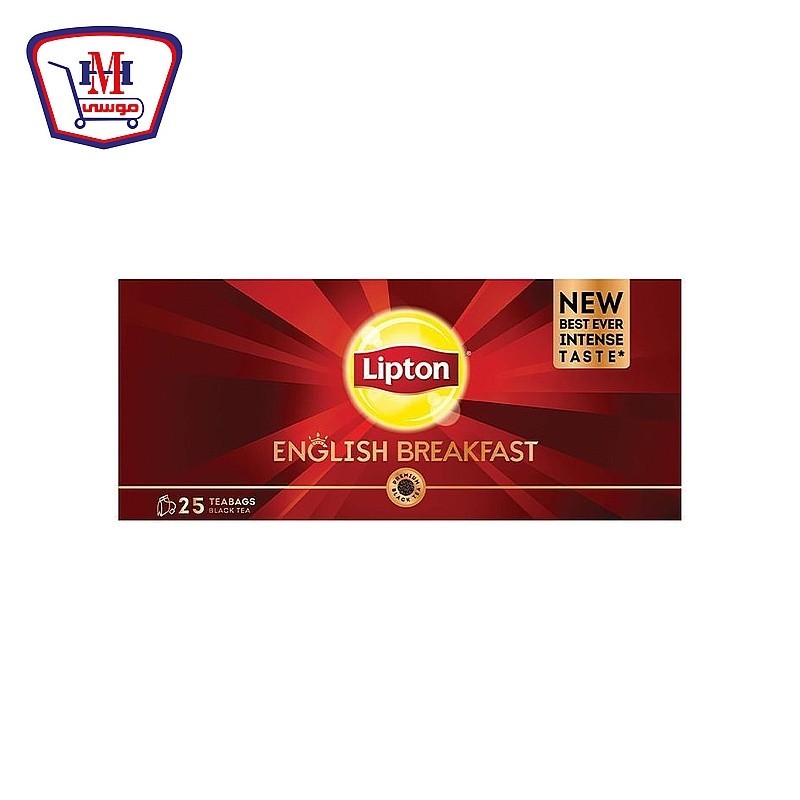 ليبتون شاى الافطار الانجليزى 25 فتله