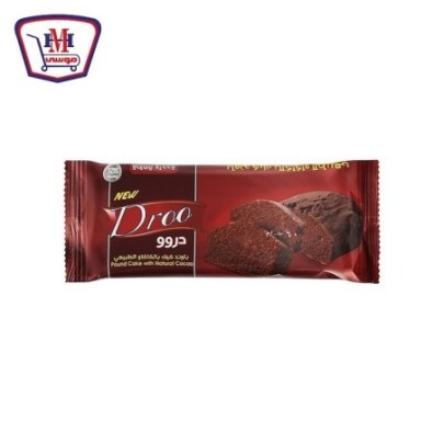صورة دروو باوند كيك بالكاكاو الطبيعى 60 جرام من دروو - هايبر موسى
