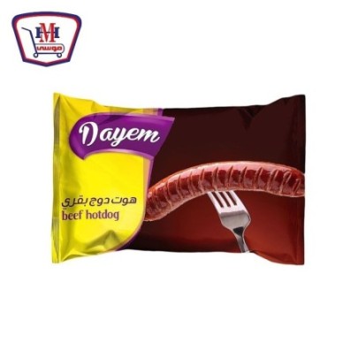 صورة دايم هوت دوج مجمد 12 قطعه 1 كيلو جرام من دايم - هايبر موسى
