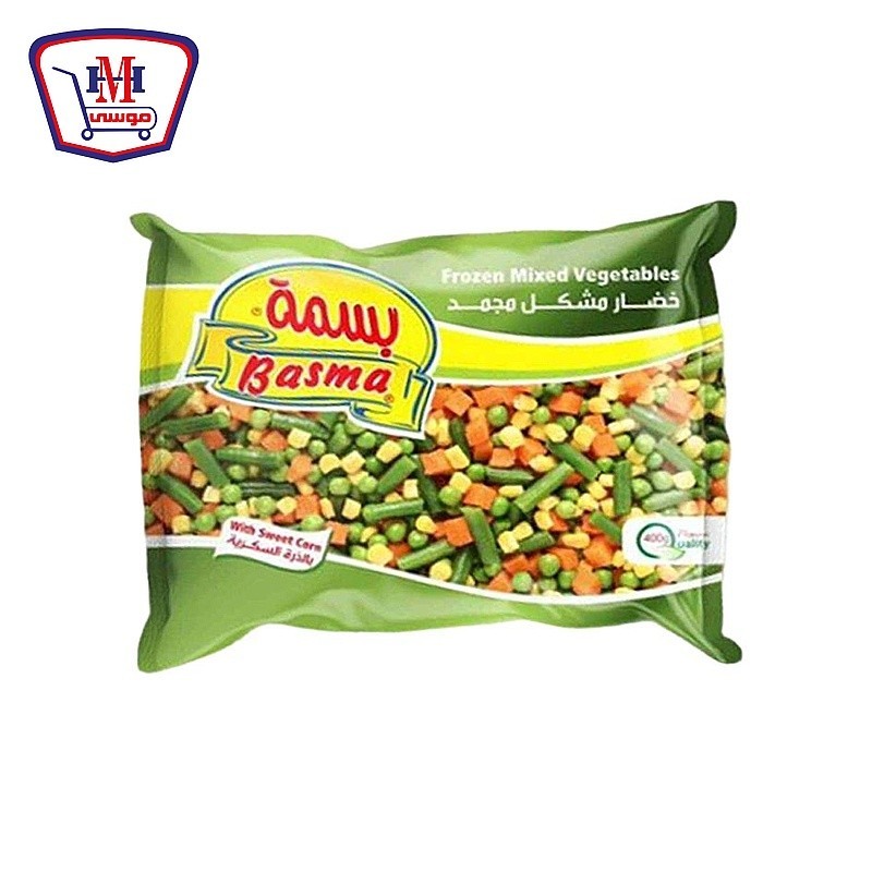 بسمه خضار مشكل بالذره 400 جرام