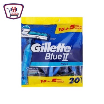 صورة جيليت ماكينه بلو تو بلاس 15 + 5 ماكينه من جيليت - هايبر موسى
