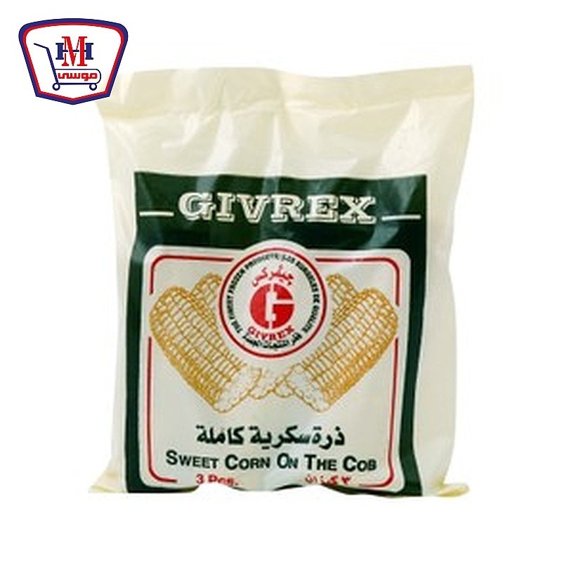جيفركس ذرة سكريه مجمده 3 قطع