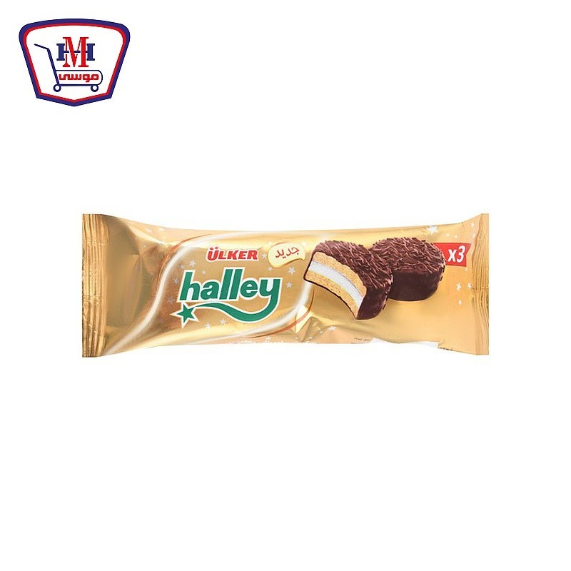 اولكر بسكويت هالى بالمارشملو 3 قطع 33 جرام