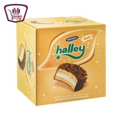اولكر بسكويت هالى بالمارشملو 3 ق 33 جرام  علبه × 12 قطعه