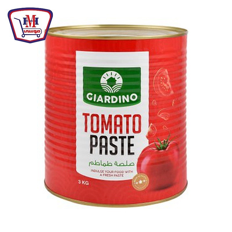 جاردينو صلصه طماطم صفيح 3 كيلو جرام