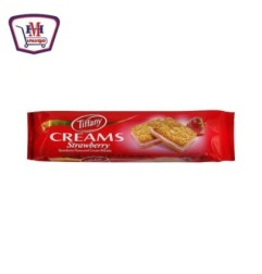 صورة تيفانى بسكويت ساندوتش بكريمه فراوله 84 جرام من تيفانى - هايبر موسى