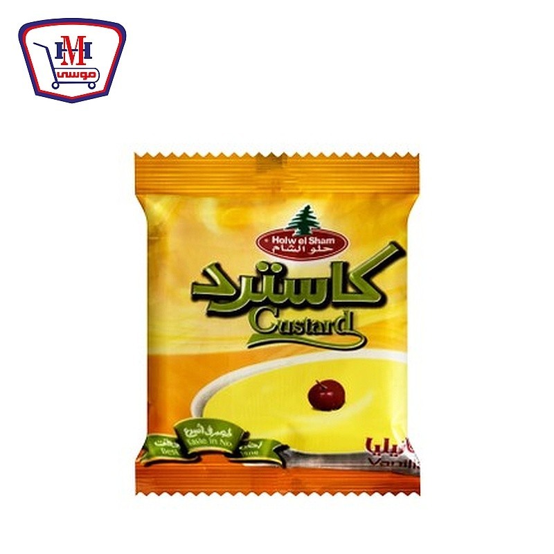 حلو الشام كاسترد فانيليا شريط 35 جرام