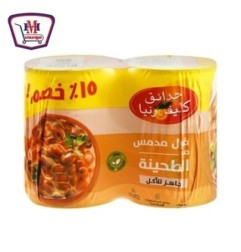 حدائق كاليفورنيا فول بالطحينه 400 جرام 2 قطعه خصم 15% | من حدائق كاليف