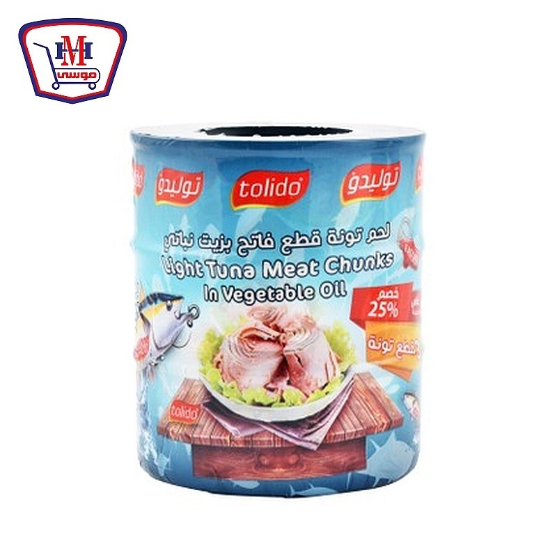 توليدو تونه قطع 120 جرام 3 ق عرض