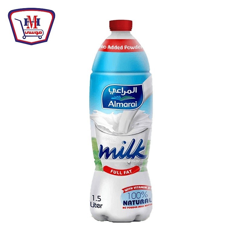 المراعى حليب كامل الدسم 1.5 لتر