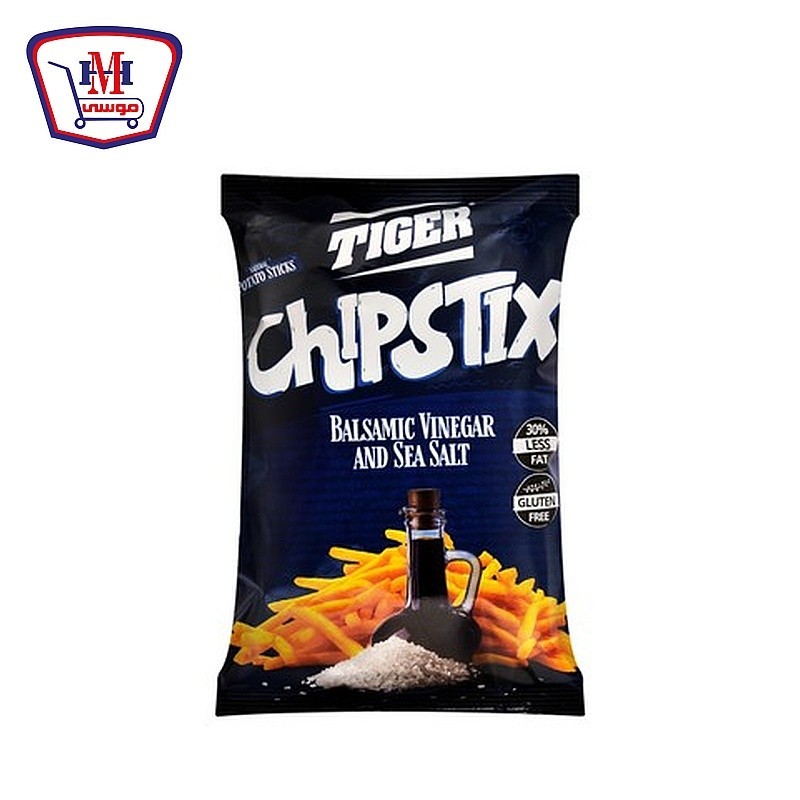 تايجر شيبس تكس بطعم الخل و الملح 50 - 60 جرام