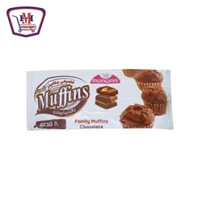 مونجينى فاميلى مافينز بالشيكولاته 8 قطع