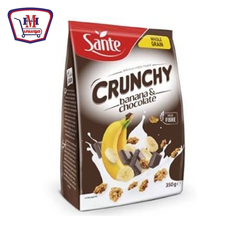 سانتيه موسلى كرانشى بالموز والشيكولاته 350 جرام