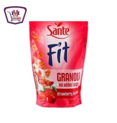 سانتيه فيت جرانولا فراوله وتوت 300 جرام | من سانتيه | هايبر موسى — أفض