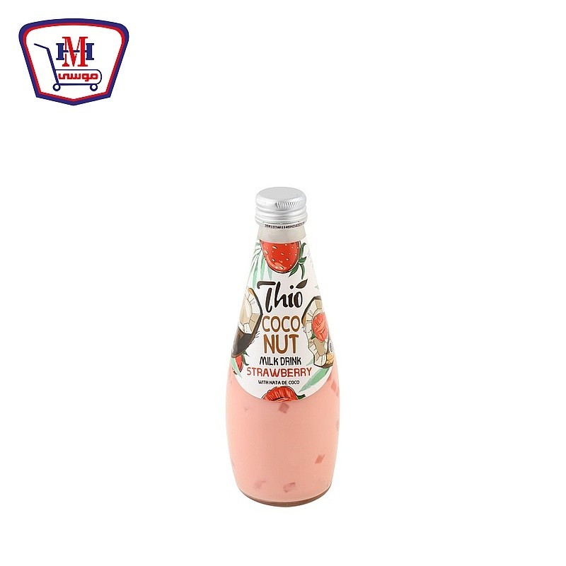 ثيو مشروب لبن جوز هند حبيبات بطعم الفراولة 290 مللى