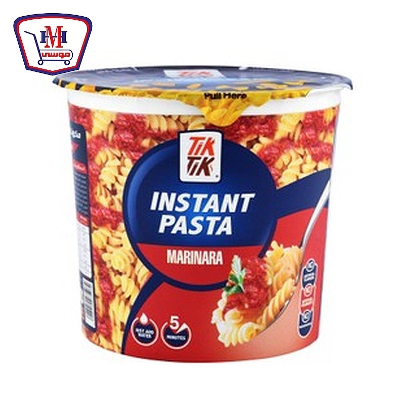 تيك تيك مكرونه سريعة التحضير صوص احمر 115 جرام
