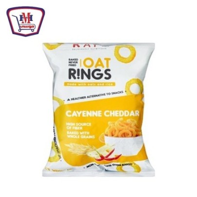 كاى سناكس شوفان حلقات جبنة شيدر مشطشطة 60 جرام | من كاى | هايبر موسى —