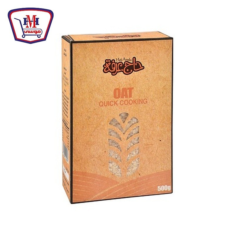 حاج عرفه شوفان سريع التحضير 500 جرام