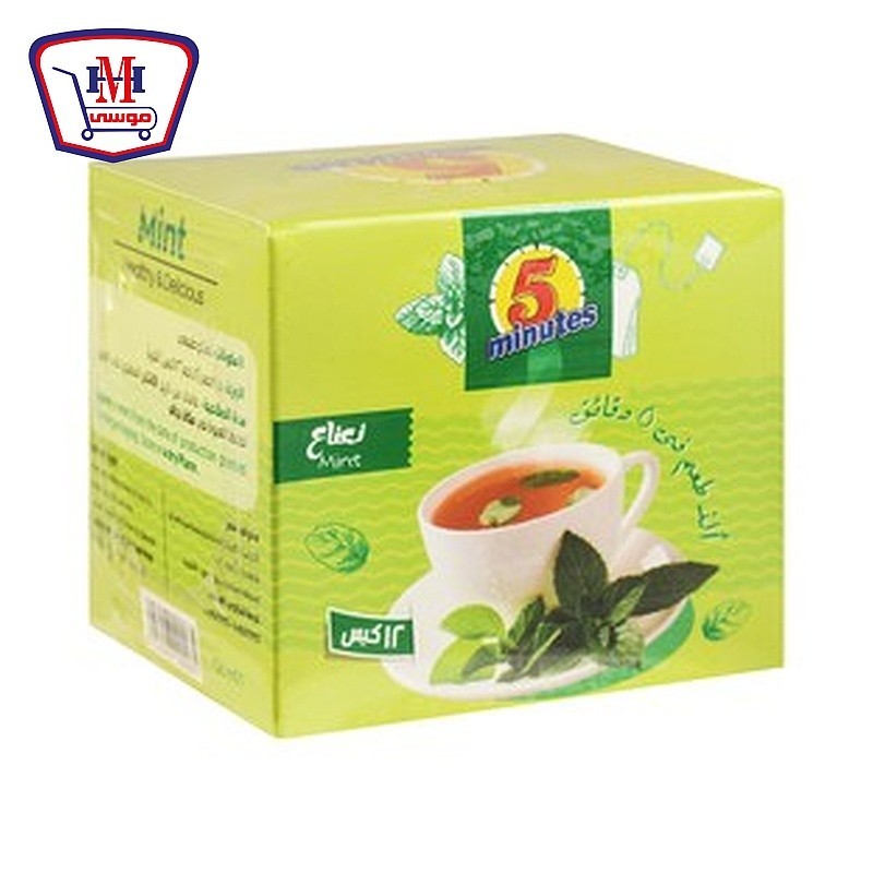 فايف مينتس نعناع 12 ظرف