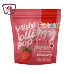 فن داى مصاصه بنكهه الفراوله 8 جرام 10 قطع | من فن داى | هايبر موسى — أ