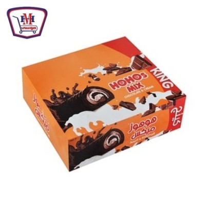 هوهوز كيك ميكس شيكولاته وكريمه جامبو علبه × 12 قطعه | من هوهوز | هايبر