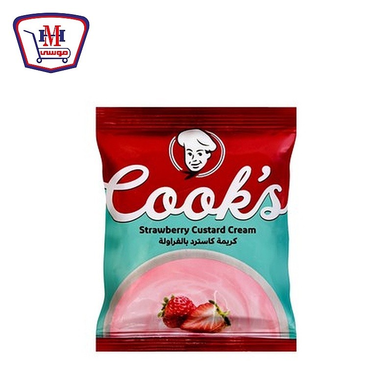 كوكس كاسترد بالفراوله 50 جرام