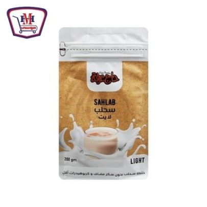 حاج عرفه سحلب لايت 200 جرام | من حاج عرفه | هايبر موسى — أفضل سعر وتوص