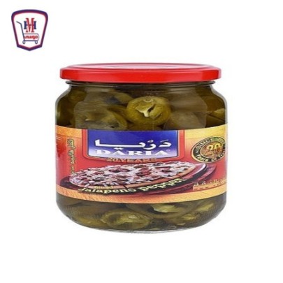 دريا شرائح الفلفل الهلابينو الأخضر 370 جرام | من دريا | هايبر موسى — أ