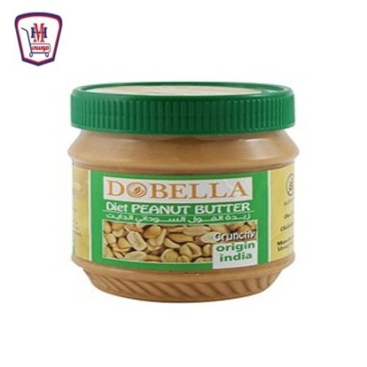 دوبيلا زبدة فول سودانى خشنة دايت 340 جرام | من دوبيلا | هايبر موسى — أ