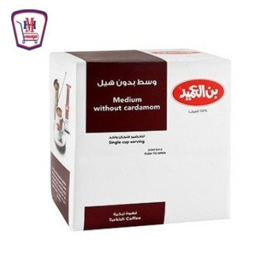 العميد بن  وسط بدون هيل 8جرام علبه × 24 قطعه