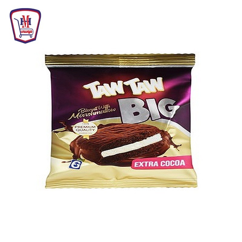 تاتاو بسكويت بالكاكاو محشو بالمارشملو بيج