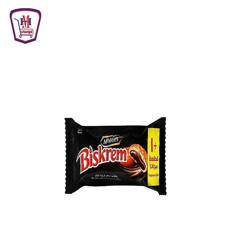 مكفتيز بسكويت بسكريم 3 قطع + 1 ق مجانا
