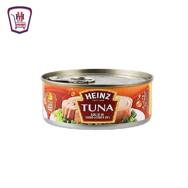 هاينز تونة قطعة واحدة زيت دوار الشمس 185 جرام