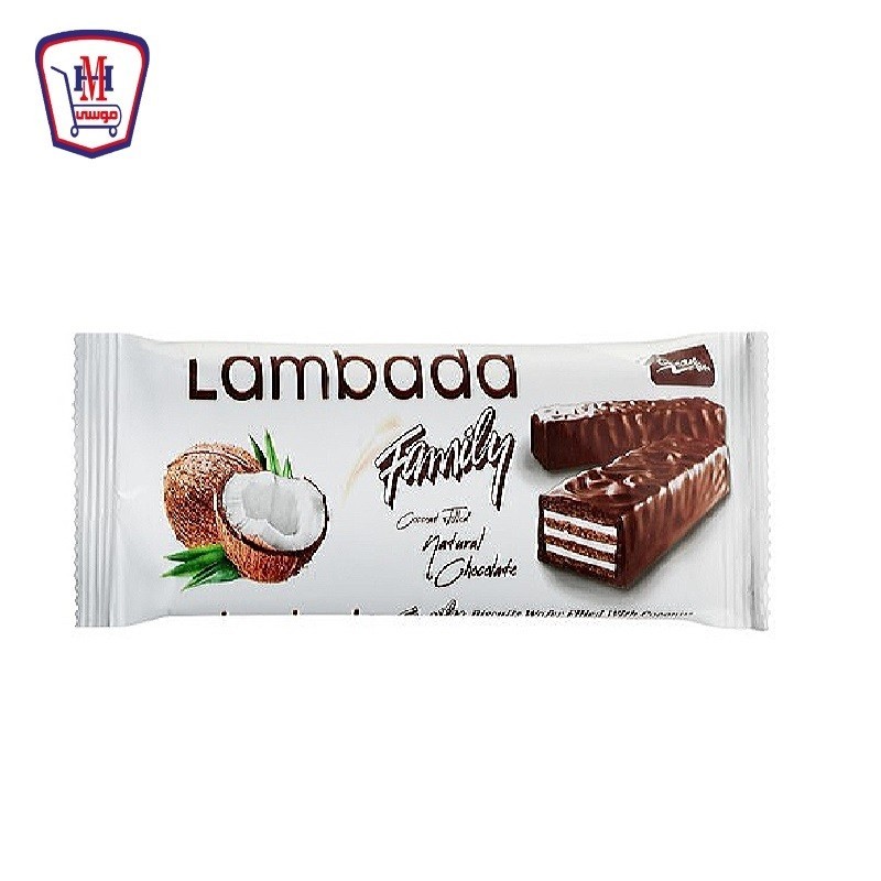 لمبادا بسكويت ويفر شيكولاته فاميلى قطعه