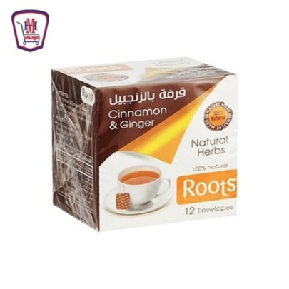 رووتس قرفه بالزنجبيل 12 فلتر