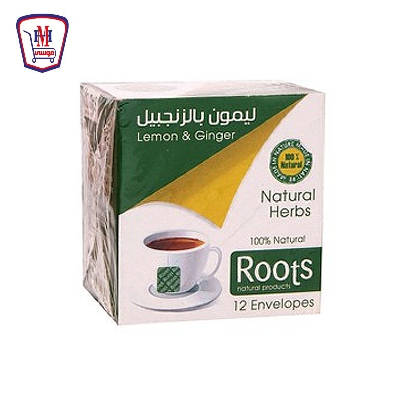 رووتس ليمون يالزنجبيل 12 فلتر