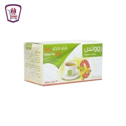 رووتس شاى اخضر زيرو 30 فلتر | من رووتس | هايبر موسى — أفضل سعر وتوصيل