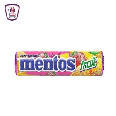 مينتوس حلوى فواكه 30 جرام قطعه | من مينتوس | هايبر موسى — أفضل سعر وتو