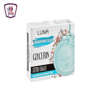 صورة لونا صابون جلسرين نسيم القطن 100 جرام من لونا - هايبر موسى