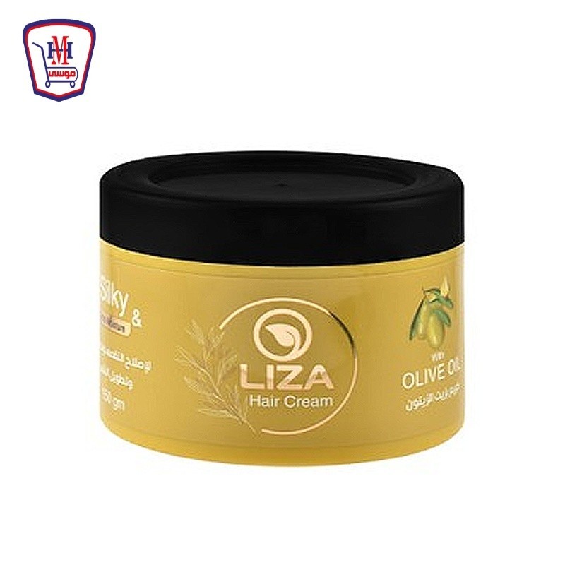 ليزا كريم شعر بزيت الزيتون تطويل الشعر 150 جرام