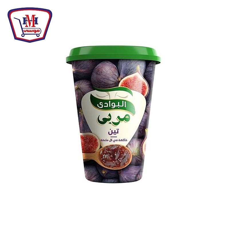 البوادى مربى تين 650 جرام